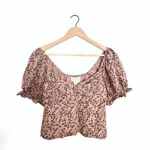Saltwater LUXE Leander Sweetheart Top Fawn - Size Small